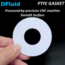 PTFE 가스켓 BSPP 플랜지 위생 실린더 플랫 링 5 6 8 10 12 15 18 20 30 mm 압력 게이지 개, 03 ID 3mm x OD 6mm_01 2MM