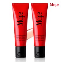 엠시피 1+1뜨지않는 커버 스킨 파운데이션, 2호 밀키레이어, 2개