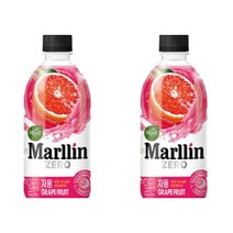 키워도 회의 미팅 회사 탕비실 사무실 간식 자연은 더말린 제로 자몽 500ml 페트 20개 500ml, 2세트