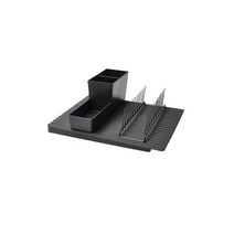 IKEA 이케아 RINNIG 린니그 풀세트 조리용품통/접시꽂이/식기건조대, 그레이 293.237.21, 그레이 293.237.21