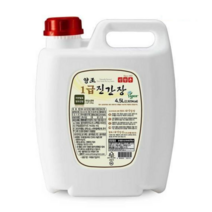 [갤러리아] [신앙촌] 양조 1급 진간장 4.5L, 1개