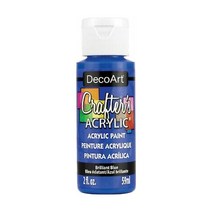 공예몰 데코아트 크래프터 아크릴물감 2oz, 13_Brilliant Blue