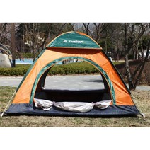 런웨이브 원터치 방수 텐트 5-6인용 대형텐트 야유회