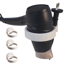 가치온 다용도 드라이어 걸이 거치대, 화이트 x 3개