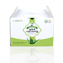 도영알로에 유기농 알로에 사포나리아즙, 80ml, 80개