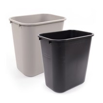 리빙플랜 러버메이드 소프트 휴지통 중형 26L 2956, 베이지