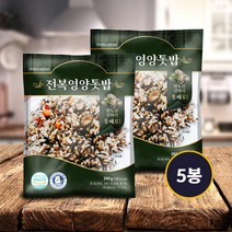 풍성에프에이 완도산 전복이 통째로! 전복영양톳밥 250g×5봉, 단품없음