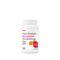 지앤씨 글루코사민 콘드로이틴 GNC Triple Strength Glucosamine Chondroitin 750mg/600mg 120 정, 1개, 기본