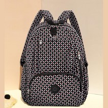 여자 소풍가방 가벼운 유니크스타일 무늬 백팩 / 패딩 돋보이는