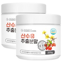 [참굿즈] 국산 산수유 추출분말 200g 2통, 2개