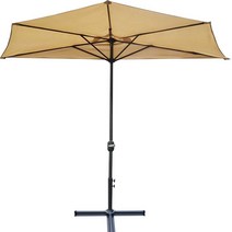 사각 파라솔 야외 정원 카페 야외 차양막 벽면 접이식 어닝, 300x150cm, 베이스 포함 옵션 1