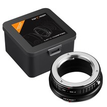 K&F Concept MD - NIK Z 렌즈 변환링 어댑터 / 미놀타 MD 렌즈 - 니콘 Z 바디 /뒤캡포함 /MD lens to Z adapter - Z50 Z6 Z7