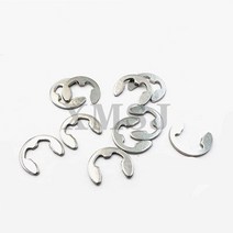 스냅링 세트 리테이닝 링 씨 이 클립 스테인레스 스틸 e 샤프트 패스너용 고정 와셔, m16 10개