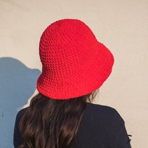야나 벨벳 벙거지 모자 DIY패키지(동영상도안), 90334, 2개