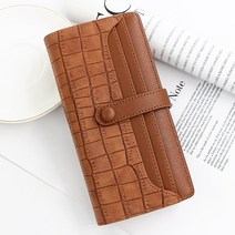 DFMEI 여성 장지갑 지퍼클러치 순색 머니클립 클러치 반지갑