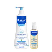 무스텔라 젠틀 클렌징 젤 500ml+베이비 오일 100ML, 단품없음