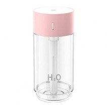 간편세척가습기 청소하기 쉬운 블랙화이트블루핑크 휴대용 USB 플러그인, 분홍색