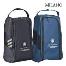 밀라노 골프 신발 주머니 골프화 가방 슈즈백 케이스, 네이비