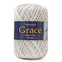 [니뜨] 그레이스실 (Grace)(70g) (10+1) + 뜨개실무료도안증정, 740(실버그레이)