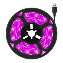 조립식비닐하우스 DC 5V USB LED 성장 빛 전체 스펙트럼 방수 UV Phyto 램프 실내 묘목 온실 수경 식물은 램프를 성장합니다, Not Touch+3M 240leds+Not Water
