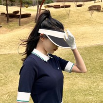 엠엠스포츠 여성 봄 여름 파스텔 러빈 골프 썬캡 모자, 핑크