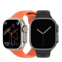 스마트시계 스포츠시계 마라톤시계 2020 신상품 스마트 워치 울트라 남성 여성 Smartwatch 블루투스 통화 온도 측정 건강 모니터링 무선 충전 49mm, Random Style Watch S
