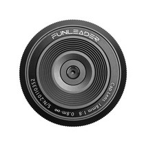 FUNLEADER-18mm F8.0 풀프레임 카메라 렌즈 라이카 M 소니 E 니콘 Z 마운트 M240 M3 M6 M7 M8 M9p A6500 Z, 01 Black_01 Sony E