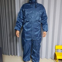 뱃사공 피스복 도장용 원피스 분진차단 연마작업 작업복 사상복, 2XL