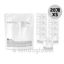 생활공작소 신발장 제습제 본품 스탠드형 150g 20개X5