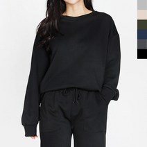 여성 트레이닝 복 맨투맨 여자 티셔츠 츄리닝 홈웨어 운동복 박스티 수면 잠옷 실내복 니트