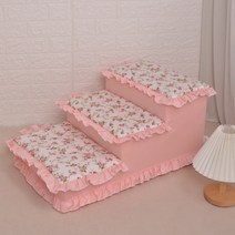 강아지 계단 애완 동물 럭셔리 디럭스 작은 개 램프 사다리, 없음