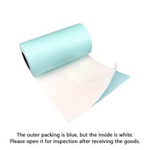 카드단말기용지 POS 영수증 Paperang P1/P2 미니 포토 프린터용 자체 접착 감열지 스티커 라벨 용지 57mm X, 01 White