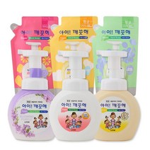 아이깨끗해 아이깨끗해 항균 폼핸드솝 순.레몬.키친.본품/리필 택, 퓨어핑크 본품