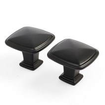 사각형 버튼형 가구 교체손잡이 2P 도어핸들 미닫이문