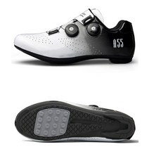 사이클링 신발 Mtb 로드 바이크 부츠 미끄럼 방지 남성 산악 자전거 플랫 스니커즈 SPD mtb, 03 6, 03 Pro White(Rubber)