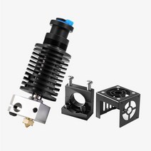 3D 프린터 부품 ANYCUBIC I3 메가 X S 프로 키론 용 Bi-Metal 열 브레이크 V5 핫 엔드 V6 노즐 DIY Ender-3, 07 black set 3