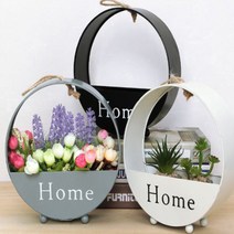 벽면녹화 벽화분 플랜트월 빈화분, 화이트