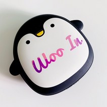 컷팅레터링 네임스티커 핸드폰이니셜 주문제작 라벨텍, 폰트 01, 컷팅네임 레인보우 홀로 1.5cm