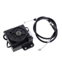 케이블 라인이 있는 전기 오토바이 스쿠터 가속기 장치 Akcnd Ncy Gp 스로틀 그립 용 1 세트, 01 BLACK ONE SET