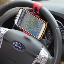 차량용 핸들 거치대 자동차 스마트폰 핸드폰 거치대 레이 모닝 봉고 포터