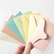 명함봉투 파스텔 미니 명함봉투 100장입, 쿠팡 브라운
