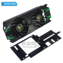 방열판이 MANLI GTX680 그래픽 카드 쿨러 팬 호환용용 새, 02 Cooler1