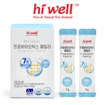 [하이웰] 프로바이오틱스 패밀리 유산균 30포 1통, 단품, 단품