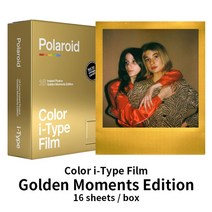 즉석사진기 스티커사진기계 폴라로이드 오리지널 인스턴트 I 타입 원스텝 나우 신제품, 6.Golden Moments
