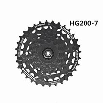 로드자전거 스프라켓 mtb휠셋 카본휠셋 카본휠 카본삼발이 shimano 산악 자전거 7, cs-hg200-8 12-32t