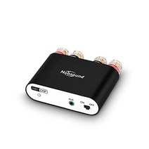 Nobsound NS 10G PRO 100W 블루투스 5.0 파워 앰프 2.0 채널 스테레오 오디오 무선 수신기 하이파이 DSP 홈 스피커 블랙