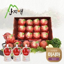[산지애] 2022년 씻어나온 햇사과 미시마 3kg + 사과하나주스 3팩, 단품