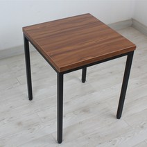 식당테이블 700x1000 4인 업소용 식탁 사각 카페 탁자 거실테이블 주문제작 스틸프레임 30각검정다리 lpm상판 높이변경가능 다리색상변경가능(화이트 실버 골드 진골드 진그레이), 20.진티크