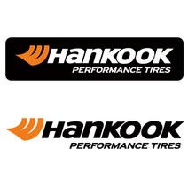 HANKOOK 한국 타이어 차량용 데칼 튜닝 스티커, 선택-3, 소, 블랙