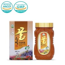 양봉농협 [양봉농협]등급있는 청밀 야생화꿀 1kg/HACCP인증, 1kg, 1개